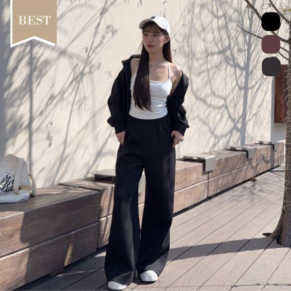 【現貨】“自訂款無重力套裝” 黑科技冬暖夏涼 零壓感休閒set (3colors) #GA15D9017-03 