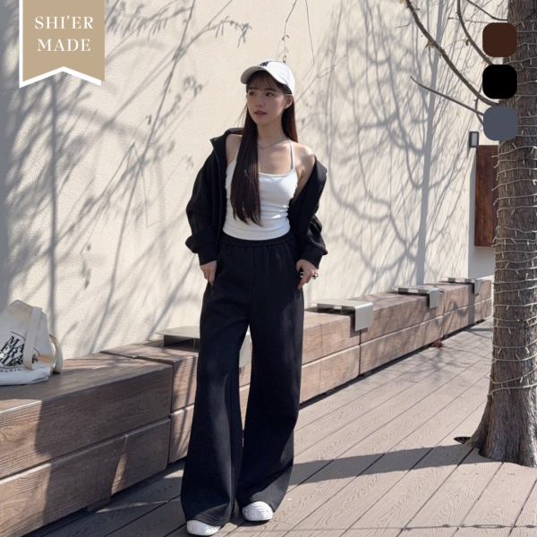 【現貨】“自訂款無重力套裝” 黑科技冬暖夏涼 零壓感休閒set (3colors) #GA15D9017-03 