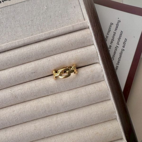 【現貨】歐美個性 鍊條戒指 (1colors) #B18-2 