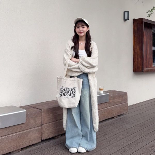 【現貨】溫柔備忘 軟綿綿長版針織毛衣外套 (3colors) #ZC04 