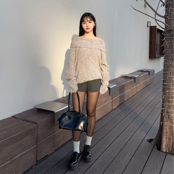 【現貨】Daily Look 百搭純色中筒襪 男女皆適 (4colors) #J08 