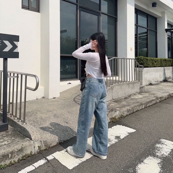 夏日本命 腰間小心機抓褶長袖透視防曬罩衫 (3colors) #O03 