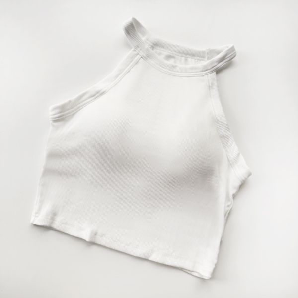 【現貨】喚醒春夏 舒適削肩Bra背心 (3colors) #O02 