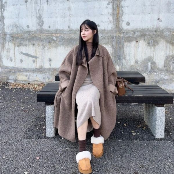 溫柔限定 萬能百搭軟糯針織長裙 (colors3) #K09 