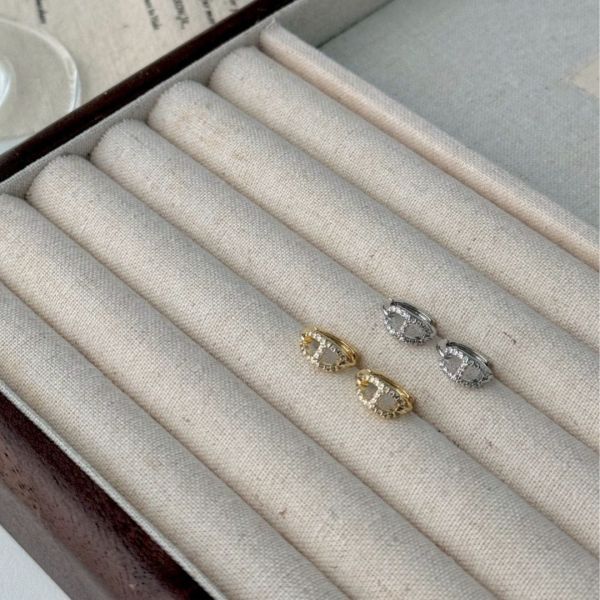 【現貨】輕奢高冷 S925純銀滿鑽耳環 (2colors) #A30 