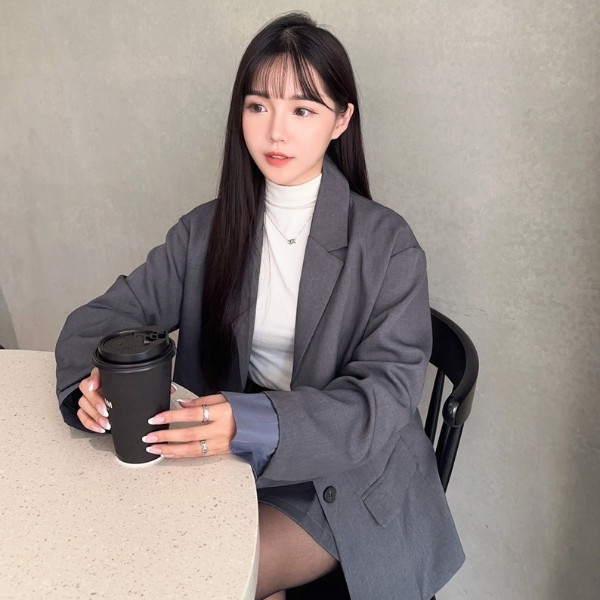 【現貨】Daily wear高級感小立領舒適Tee(4colors) #E09 