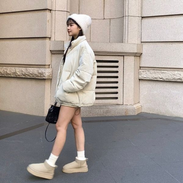 【現貨】Daily Look 百搭純色中筒襪 男女皆適 (4colors) #J08 