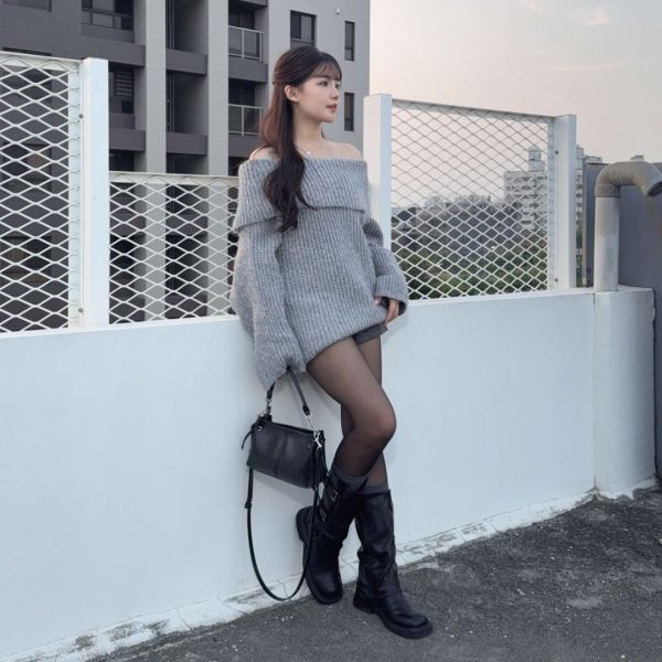 秋冬權威神靴 高質感復古百搭褲管靴(2colors) #ZB10 