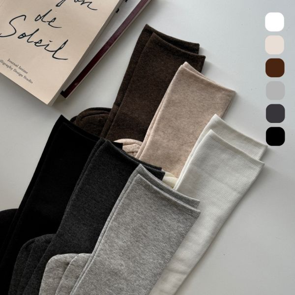 秋冬標配 微壓百搭顯瘦小腿襪 (6colors) #ZG01 