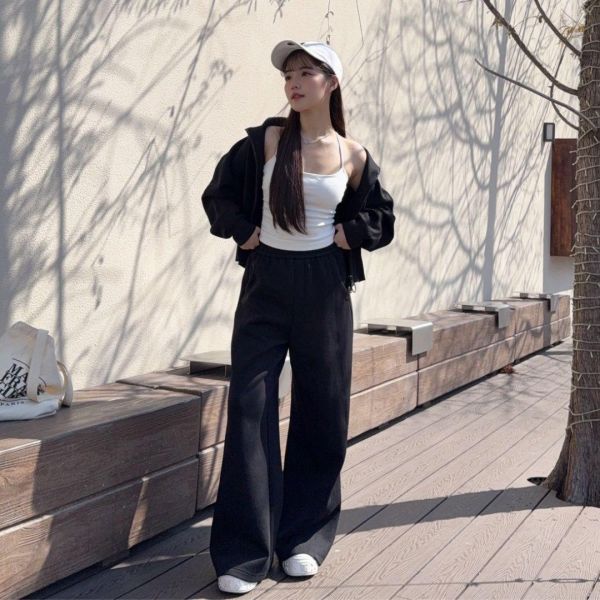 【現貨】“自訂款無重力套裝” 黑科技冬暖夏涼 零壓感休閒set (3colors) #GA15D9017-03 