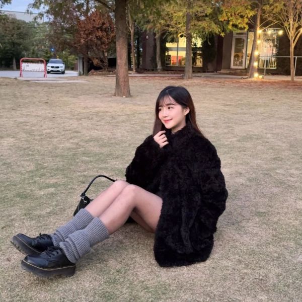 【現貨】年末王炸  重工高級感千金毛毛立領外套 (2colors) #ZG04 