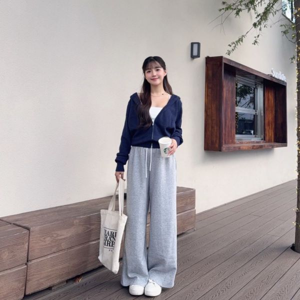 許我耀眼 許妍穿搭日常通勤首選set (1colors) #ZD01 