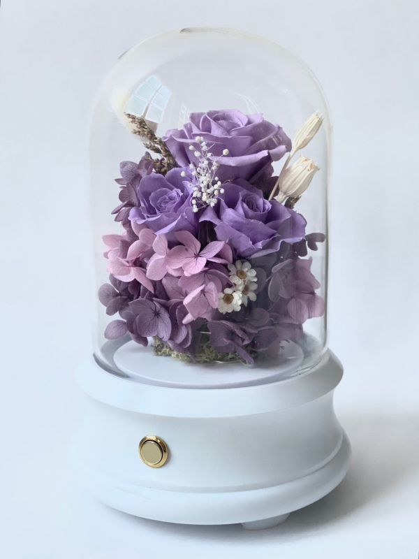 DIY - 藍牙音箱手作特惠 手作坊,永生不凋花,客製花藝, DIY, 永生蒲公英水晶球, 打造你專屬的永生蒲公英水晶球(連燈)