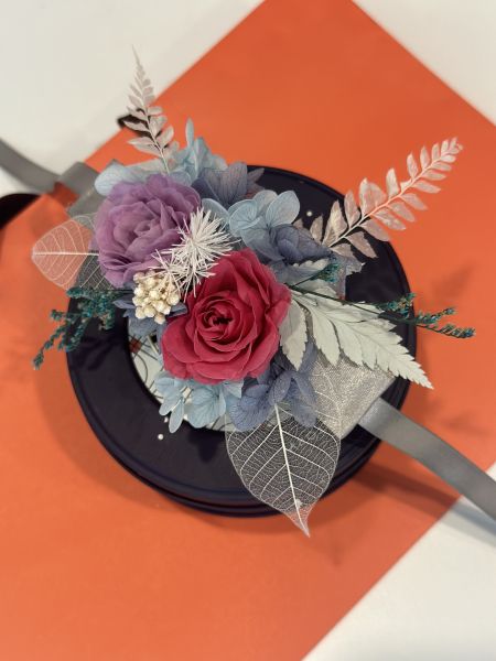 手腕花系列_兩情相悅 日本AUBE玫瑰, 手腕花, 永生花