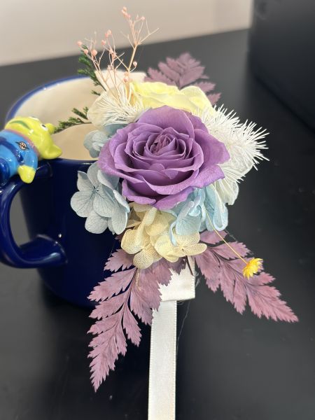 手腕花系列_Only you 只有你 日本AUBE玫瑰、配花
