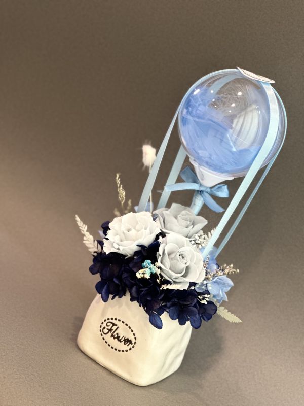 氣球系列 - 結婚小擺設 日本AUBE玫瑰 、 永生花、 不凋花、結婚週年紀念、結婚