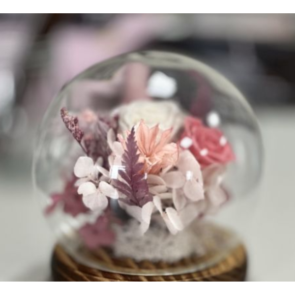 客制化水晶球 日本AUBE永生花材, 配花, 玻璃球, 水晶球