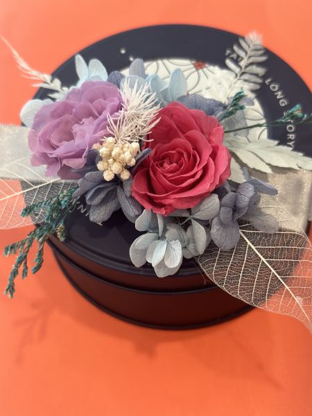手腕花系列_兩情相悅 日本AUBE玫瑰, 手腕花, 永生花