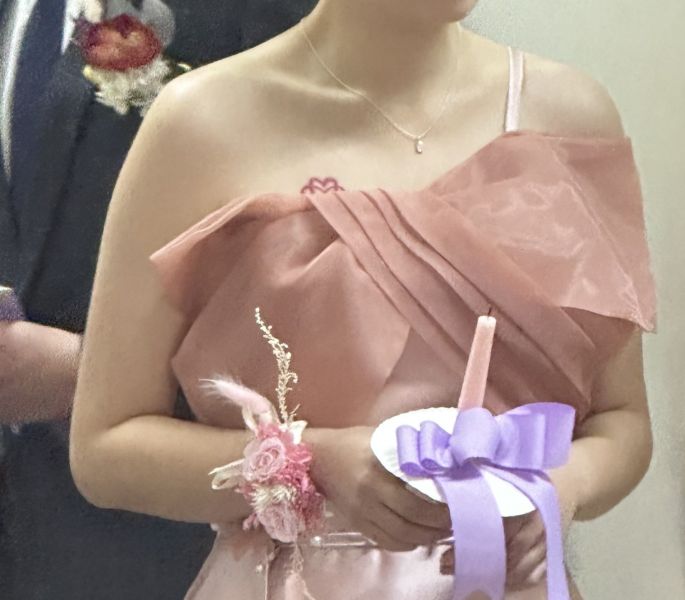 伴娘手腕花 客制伴娘手腕花, 新娘手婉花, 日本AUBE玫瑰, 紫陽花, 免尾, 配花, 婚禮小物