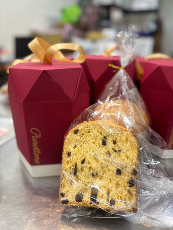 潘尼朵尼麵包-三重巧克力款 Panettone,義大利水果麵包,水果麵包,高級水果麵包
