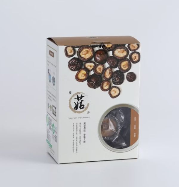 【鄉菇香】有機認證，厚實黑早冬菇禮盒 