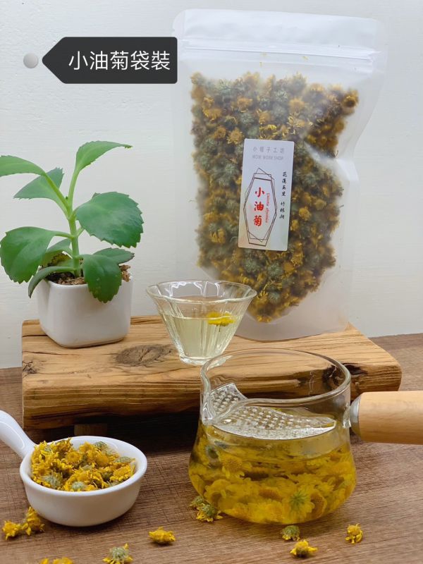 【朵栗栗農坊】風味更濃郁的花蓮小油菊花茶 