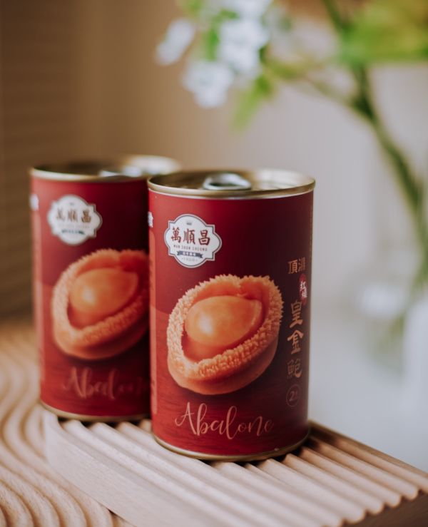 【萬順昌】撐得起場面，皇金鮑魚罐頭2入禮盒 