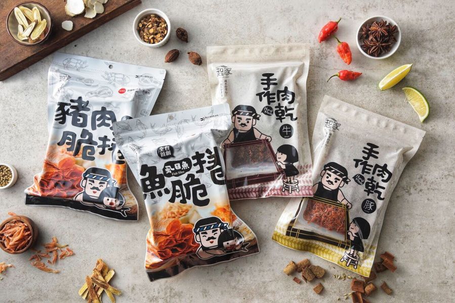 【咱厝肉乾】定番美味，0.01cm極致酥的脆脆捲 