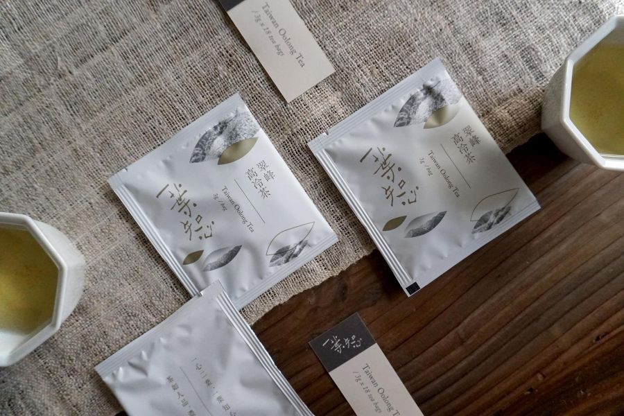 【一葉知心】一心二葉的遼闊，高冷烏龍立體茶包 