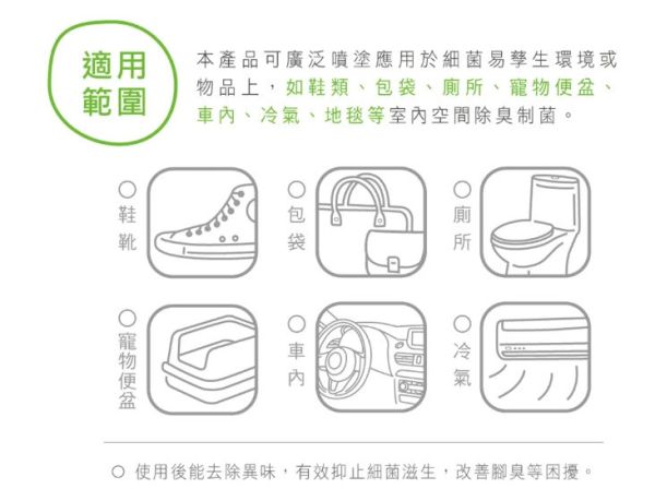 【防御工事】一瓶抵萬瓶，銀離子除臭噴霧 