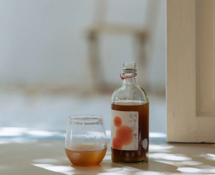 【胭脂】令人驚豔，自然發酵的釀造梅酒 