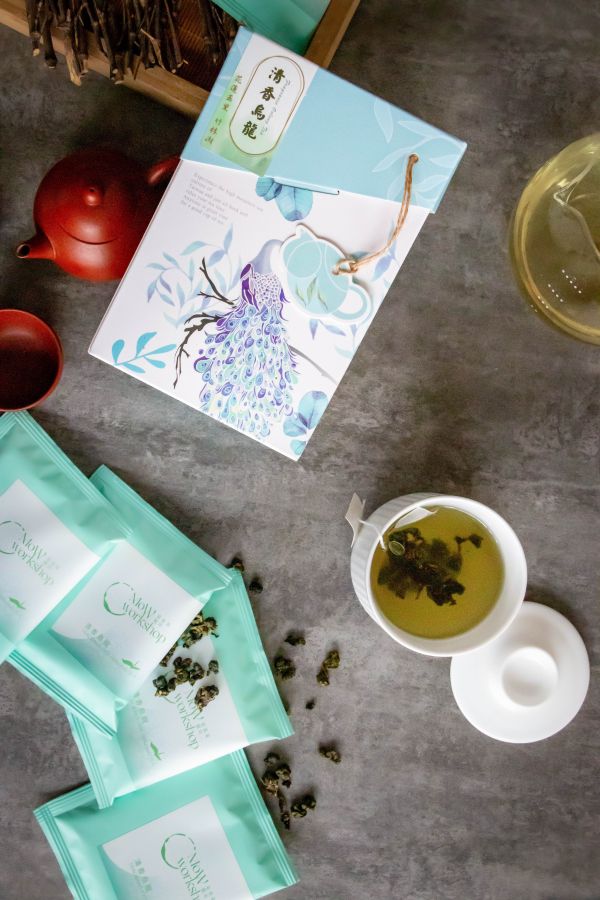 【朵栗栗農坊】真原片茶葉，花蓮玉里烏龍茶立體茶包 