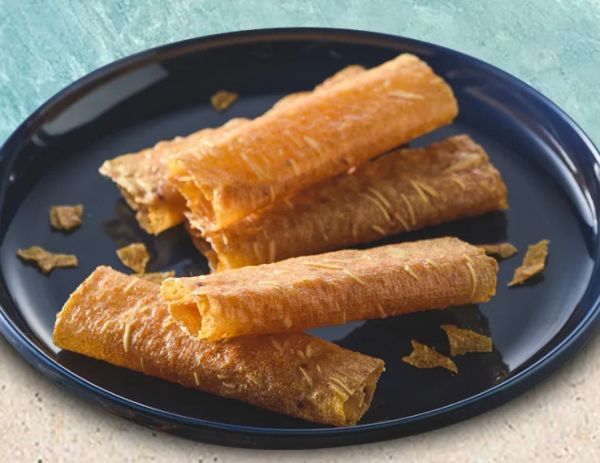 【咱厝肉乾】定番美味，0.01cm極致酥的脆脆捲 