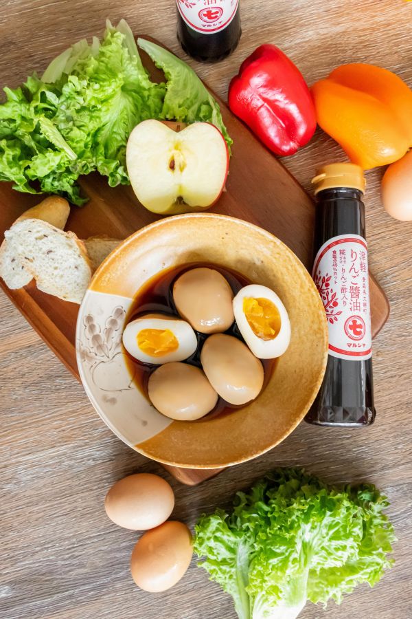 【日本選物】低鹽也美味，甘甜清爽的津輕蘋果醬油 