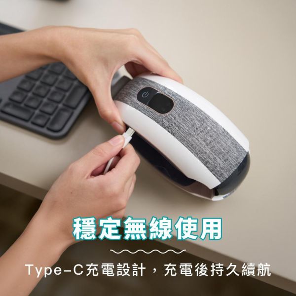 【高島】五秒就有感，還按到太陽穴！眠眠兵溫熱按摩眼罩 