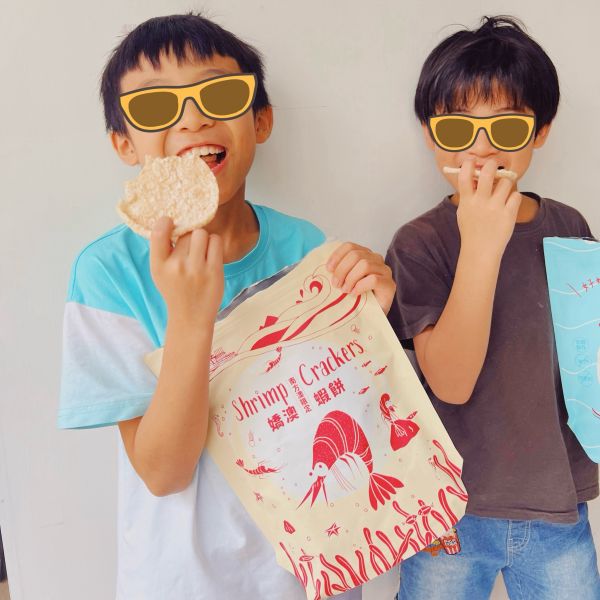 【蘇澳漁會】口口濃郁，長腳鬥士赤蝦蝦餅 