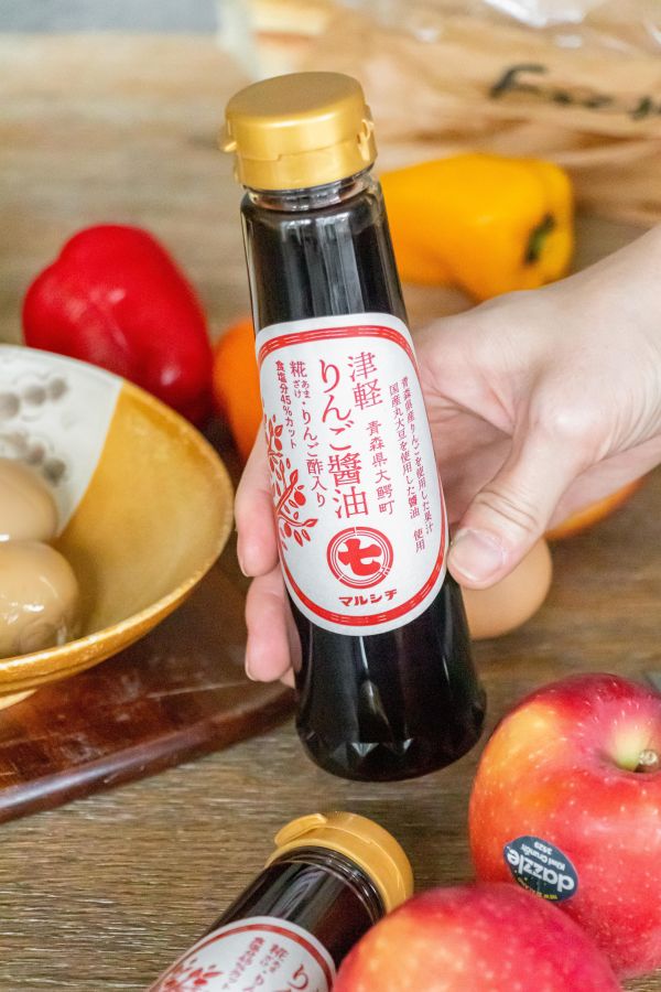 【日本選物】低鹽也美味，甘甜清爽的津輕蘋果醬油 