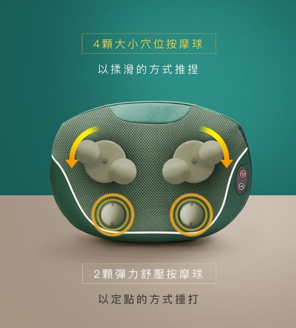 【高島】十五分鐘的休息時間，頂級按摩枕 