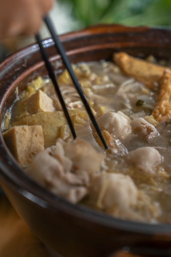 【胭脂】冬日的約定，自然發酵酸白菜/鴨高湯 