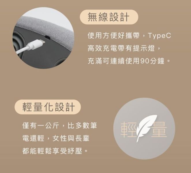 【高島】解放頸繃人生，頂級頸肩按摩披肩 