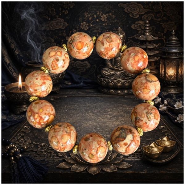 【泰國龍宮舍利】17mm財寶舍利手珠 財寶舍利