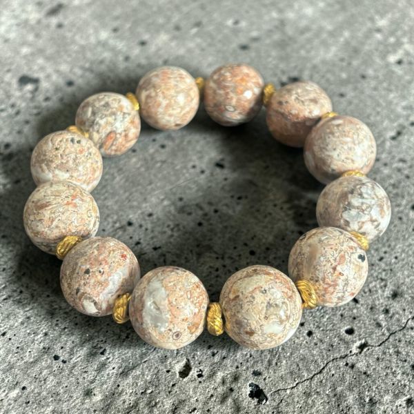 【泰國龍宮舍利】紅靈骨手鏈 泰國龍宮舍利