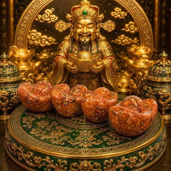 【泰國龍宮舍利】四方來財元寶(4顆)(隨機出貨) 龍宮舍利財寶元寶