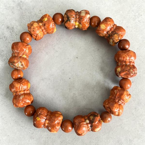 母親節優惠組(限時限量）財寶平安扣項鏈+ 九轉蓮花手鏈 母親節