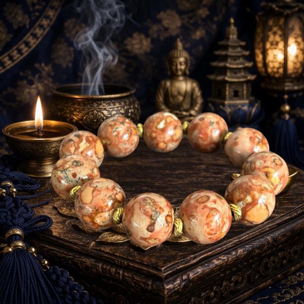 【泰國龍宮舍利】17mm財寶舍利手珠 財寶舍利