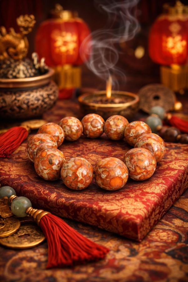 【泰國龍宮舍利】19mm財寶舍利手珠 財寶舍利