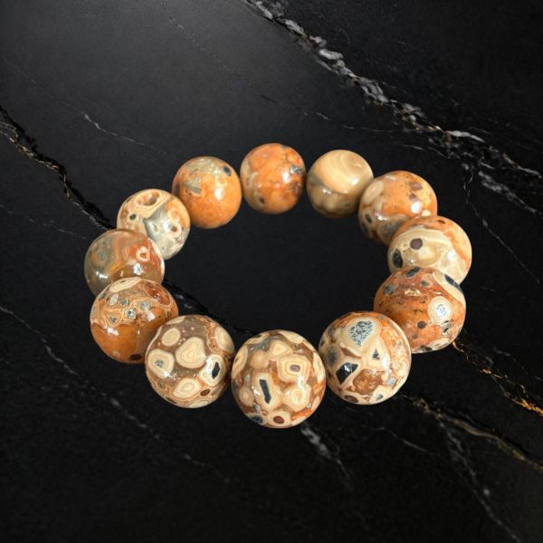 【泰國龍宮舍利】瓷化金剛靈骨舍利手鏈 泰國龍宮舍利