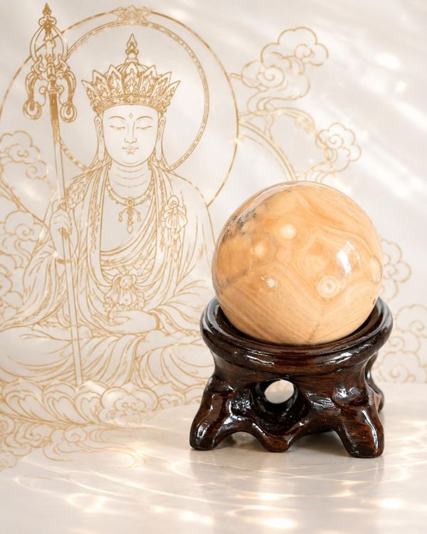 【泰國龍宮舍利】摩尼寶珠(含底座) 龍宮舍利
