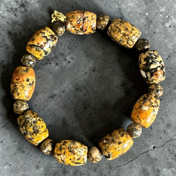 【泰國龍宮舍利】黑龍洞轉金靈骨舍利手鏈 (附台大國際寶石鑑定所證書) 黑龍洞靈骨舍利手鏈