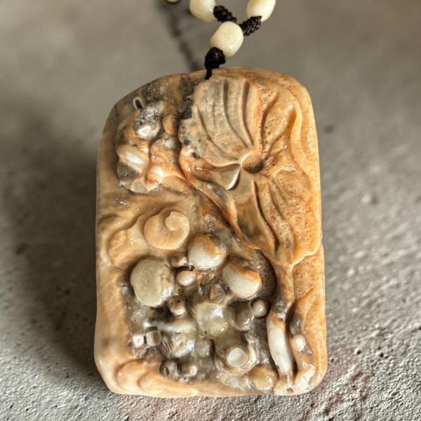 【泰國龍宮舍利】地藏王菩薩佛牌  雙面精雕 龍宮舍利佛牌